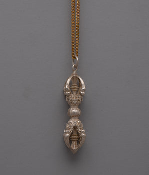 Handcrafted Silver Pendant | Elegant Craft with Spiritual Power and Protection