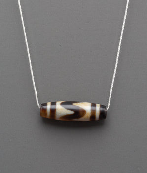 Spiritual Sea Bead Locket | Tibetan Bead Pendant for Meditation