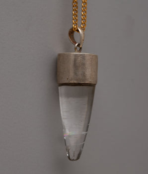 Crystal Point Pendant Stone