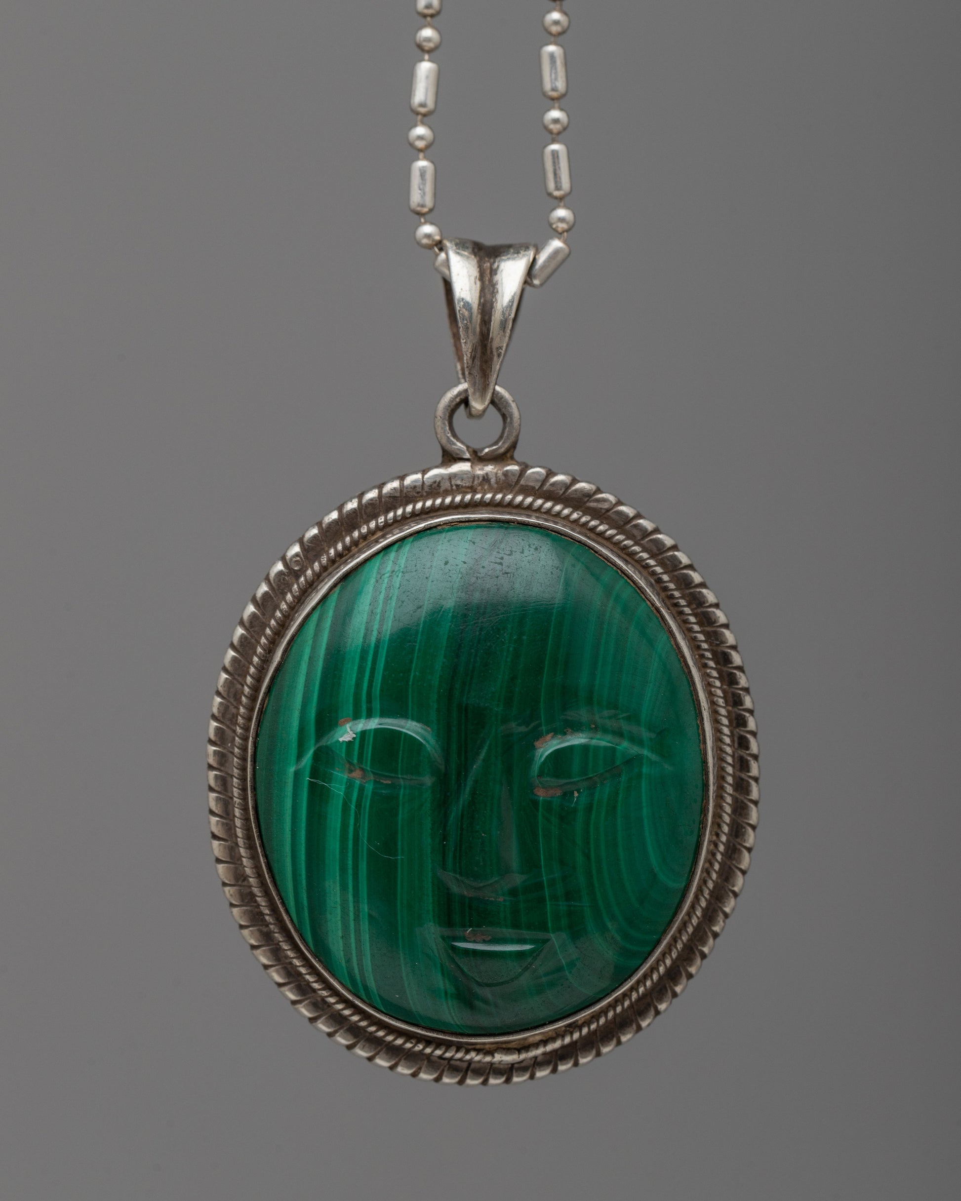 Malachite Stone Locket