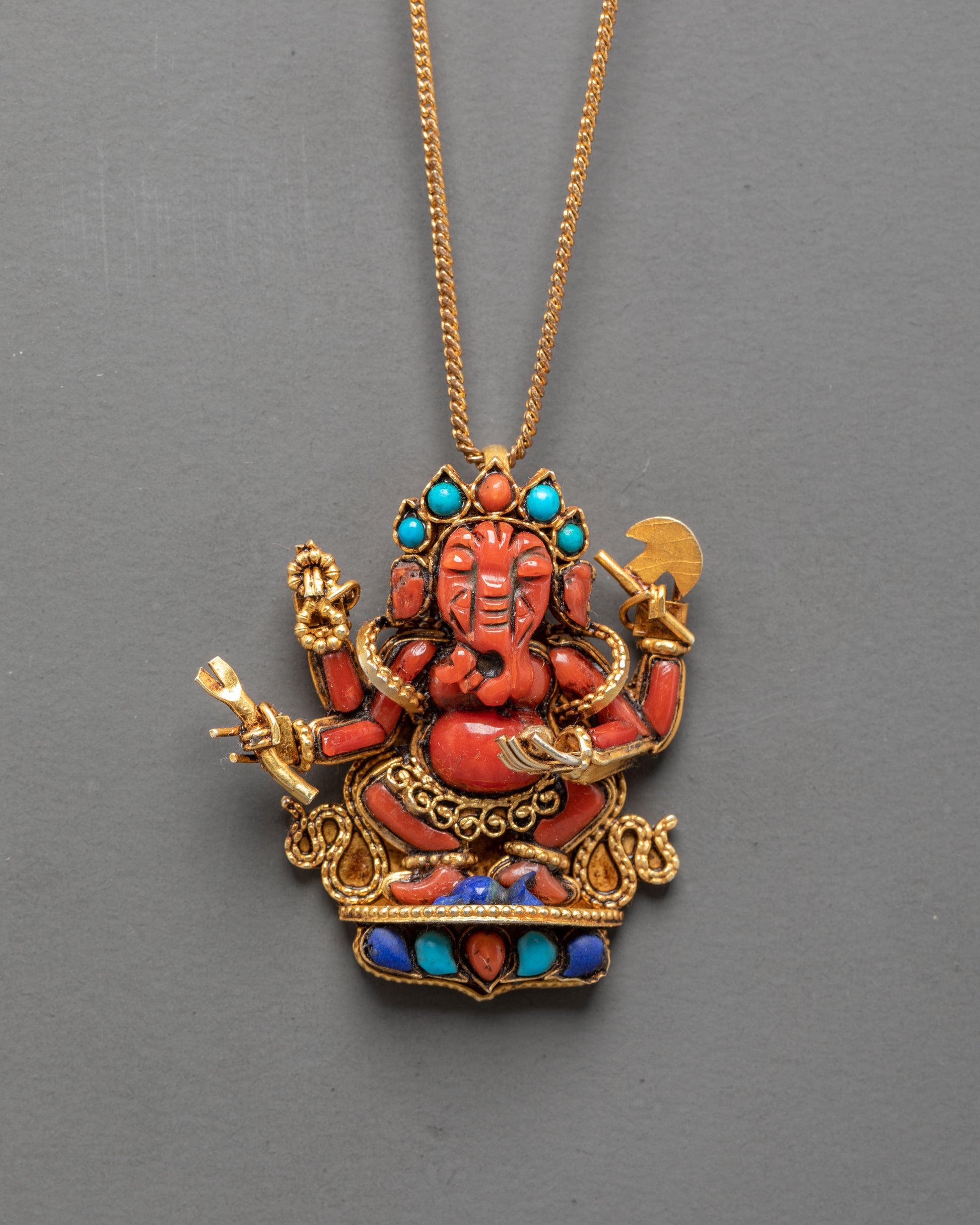 Handcrafted Hindu Deity Ganesha Locke