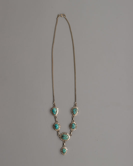 Turquoise Silver Necklace