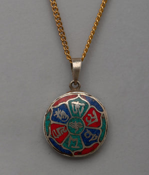 Handcrafted Round Pendant