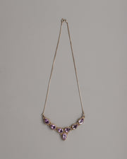 Sterling Silver Amethyst Necklace