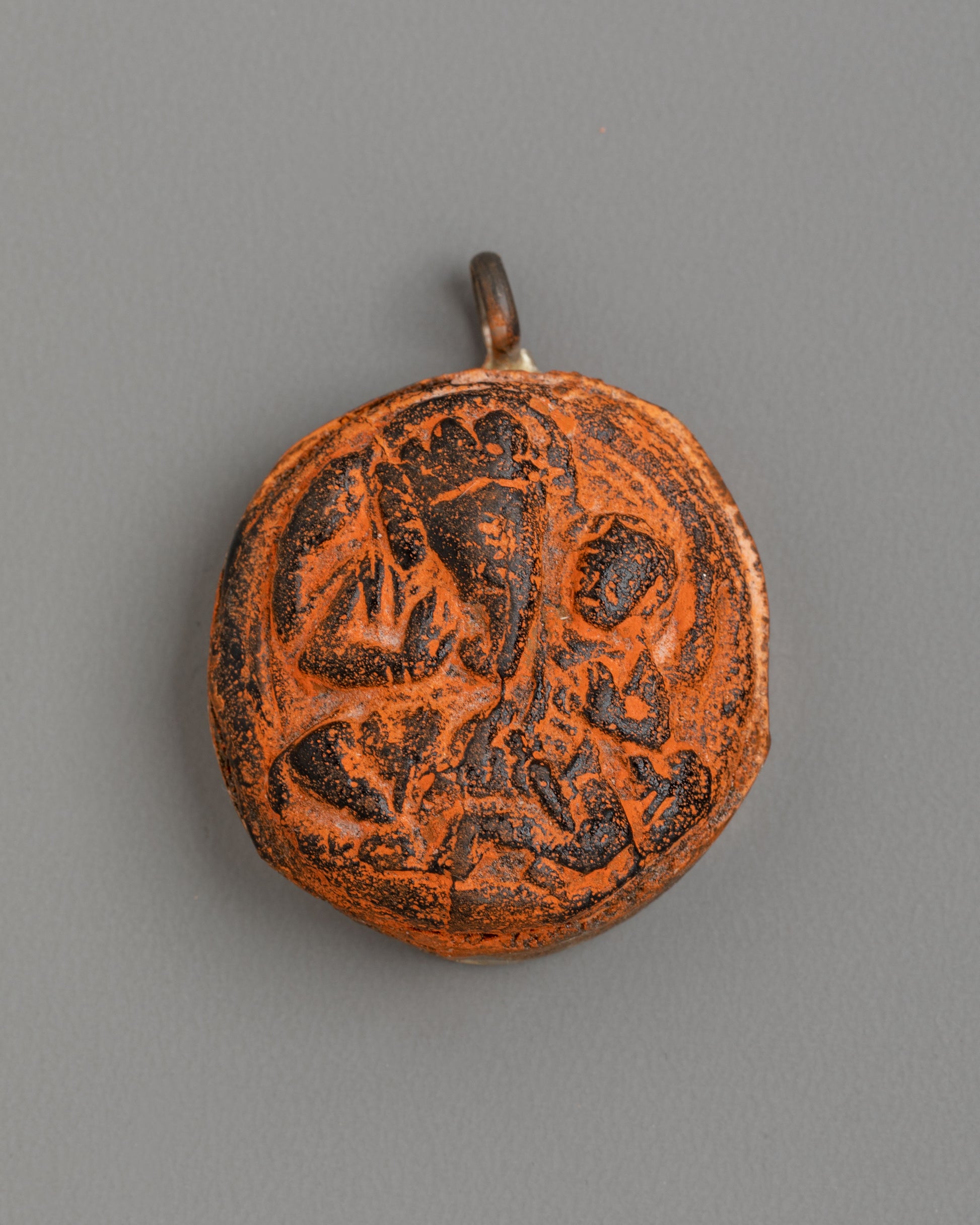 Spiritual Carved Deity Pendant