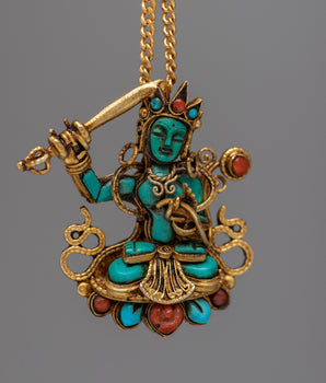 Manjushri Turquoise Locket 