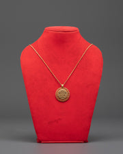 Endless Knot Locket | Tibetan Buddhist Jewelry
