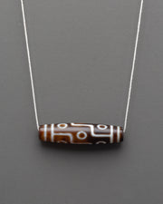 Handmade Tibetan Dzi Bead Locket | Buddhist Spiritual Pendant
