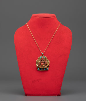 Dzambhala Wealth Deity Pendant