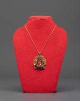 Dzambhala Wealth Deity Pendant