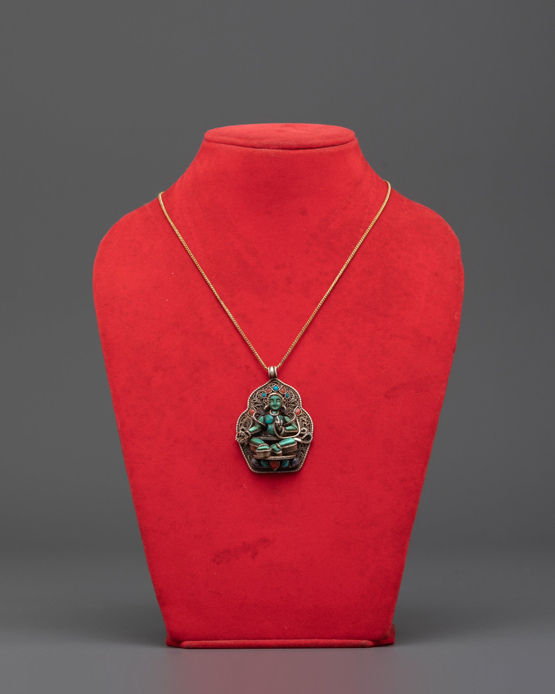Shyama Tara Statue Locket