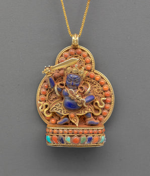 Buddhist Prayer Ghau Box Locket