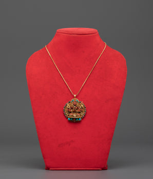 Avalokiteshvara Statue Locket