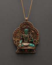 Handcrafted Green Tara Locket