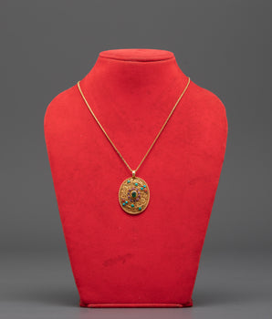 Elegant Handcrafted Gold Filigree Locket