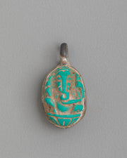 Ganesh Locket Pendant | Turquoise Hindu Deity Jewelry