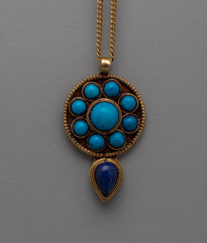 Turquoise Gemstone Pendant | The Ultimate Accessory for Effortless Glamour