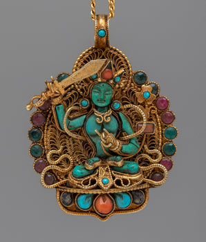 Manjushri Prayer Locket