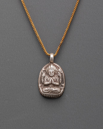 Handmade Chenrezig Engraved Locket