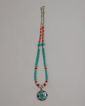 tibetan coral necklace