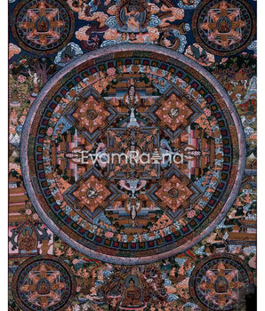 Lokeshvara Mandala Thangka Painting