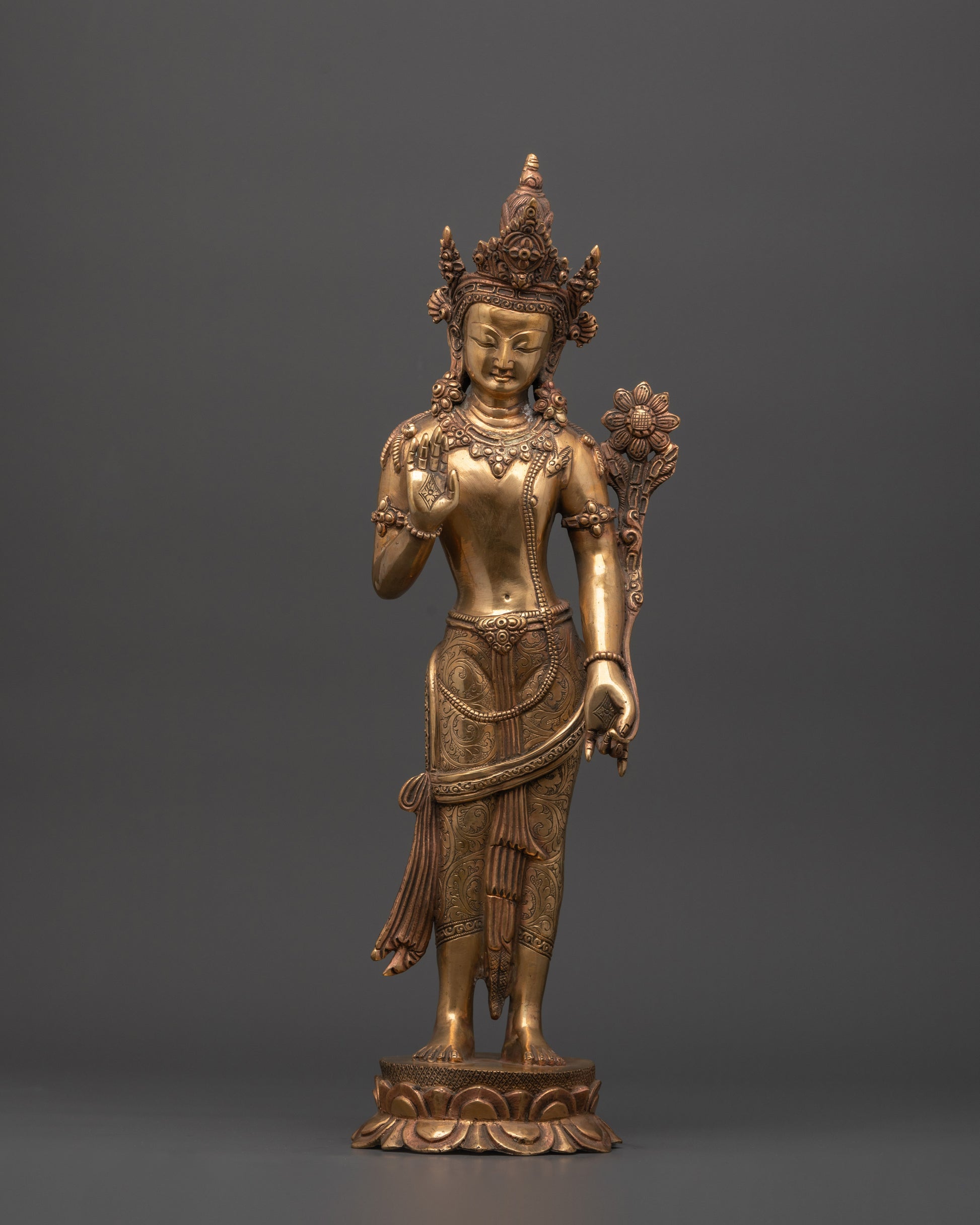 Fearless Compassion Copper Lokeshwor