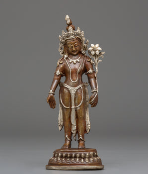 Handcrafted Lokeshwor Copper Statue