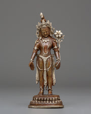 Handcrafted Lokeshwor Copper Statue