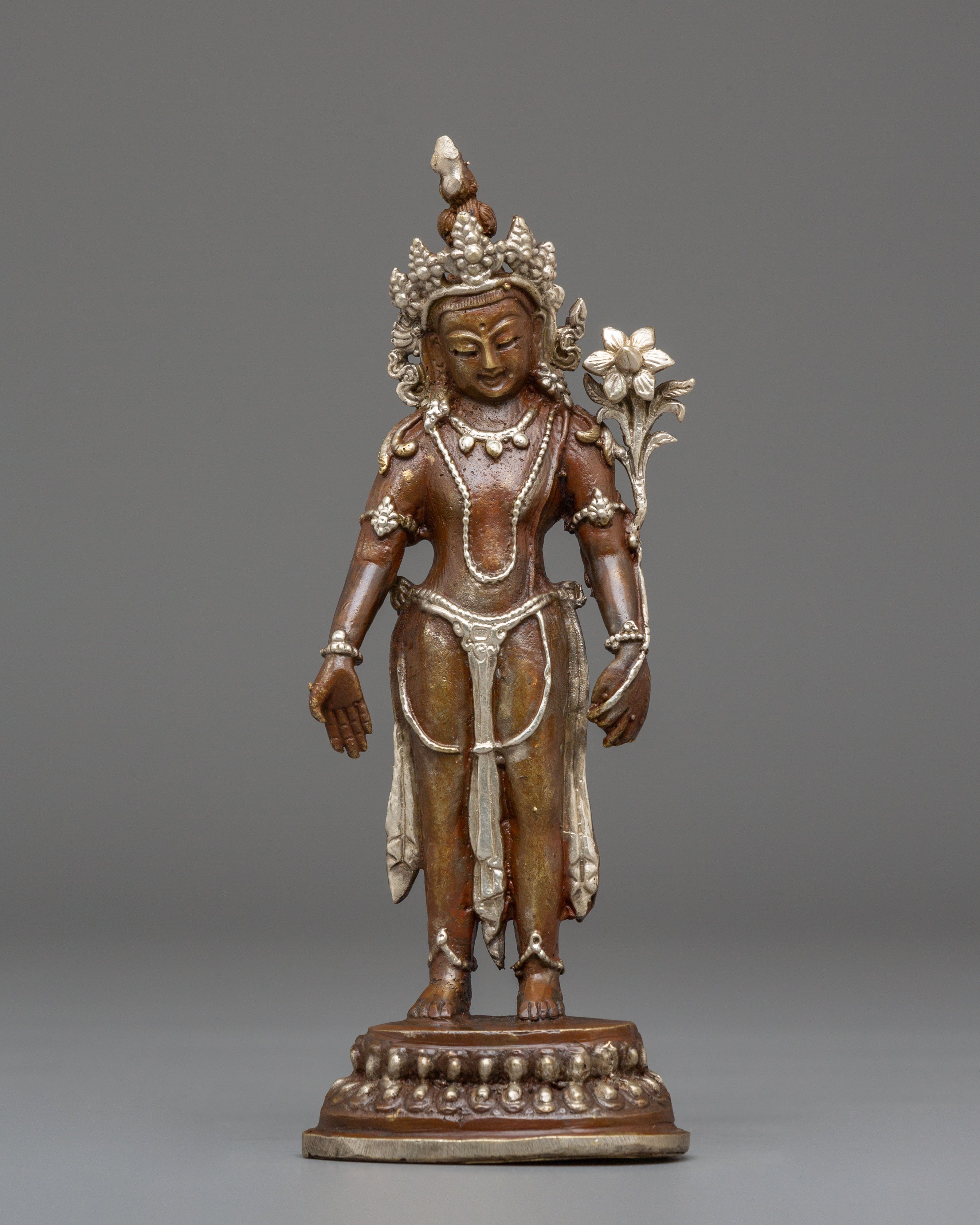 Handcrafted Lokeshwor Copper Statue