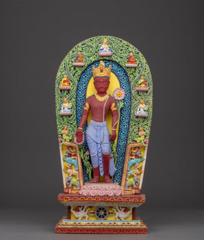 Unique Lokeshwor Buddhist Statue