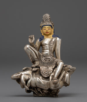 silver-plated-sacred-lokeshvara-sculpture