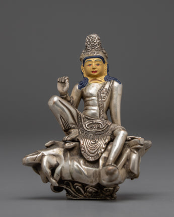 silver-plated-sacred-lokeshvara-sculpture