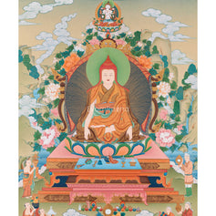 High-Quality Giclee Canvas Print of Guru Longchenpa