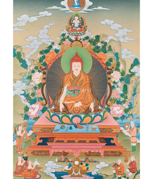 High-Quality Giclee Canvas Print of Guru Longchenpa