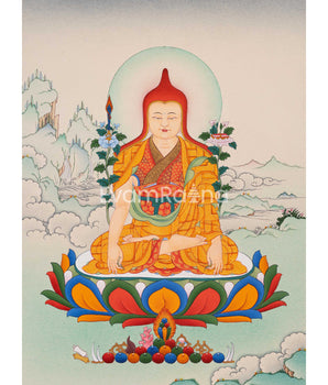 Handmade Longchenpa Thangka