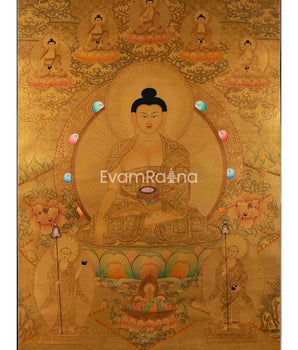 Shakyamuni Buddha Thangka