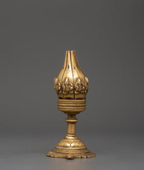 brass-lotus-flower-oil-lamp
