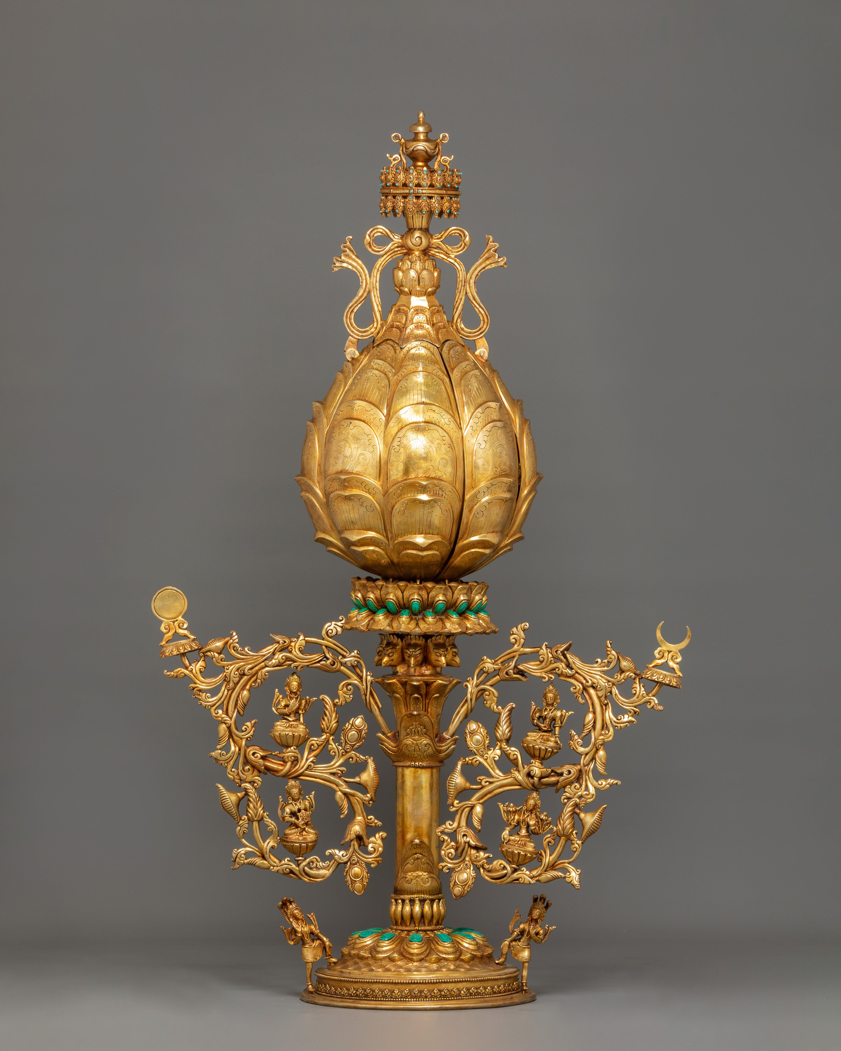 Lotus Mandala Sculpture 