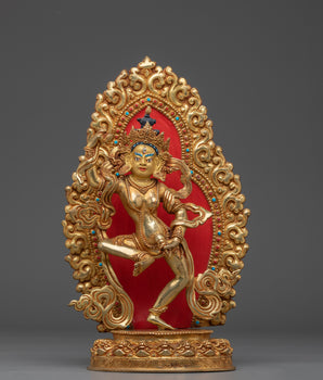 Mighty Yogini Machig Labdron Statue