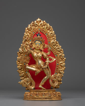 Mighty Yogini Machig Labdron Statue