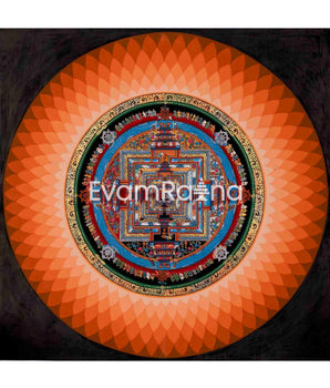 Thangka Kalachakra mandala