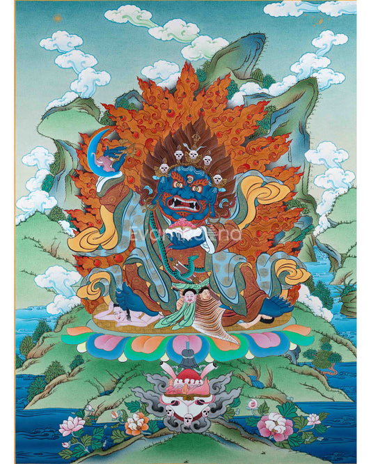 Mahakala Bernagchen Thangka