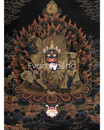 Mahakala Bernagchen Thangka 