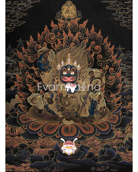 Mahakala Bernagchen Thangka 