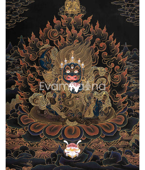 Mahakala Bernagchen Thangka | A Symbol of Protection and Power In Tibetan Buddhism