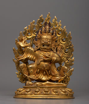 Two-Armed Bernagchen Mahakala Dharma Protector
