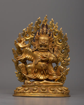 Two-Armed Bernagchen Mahakala Dharma Protector