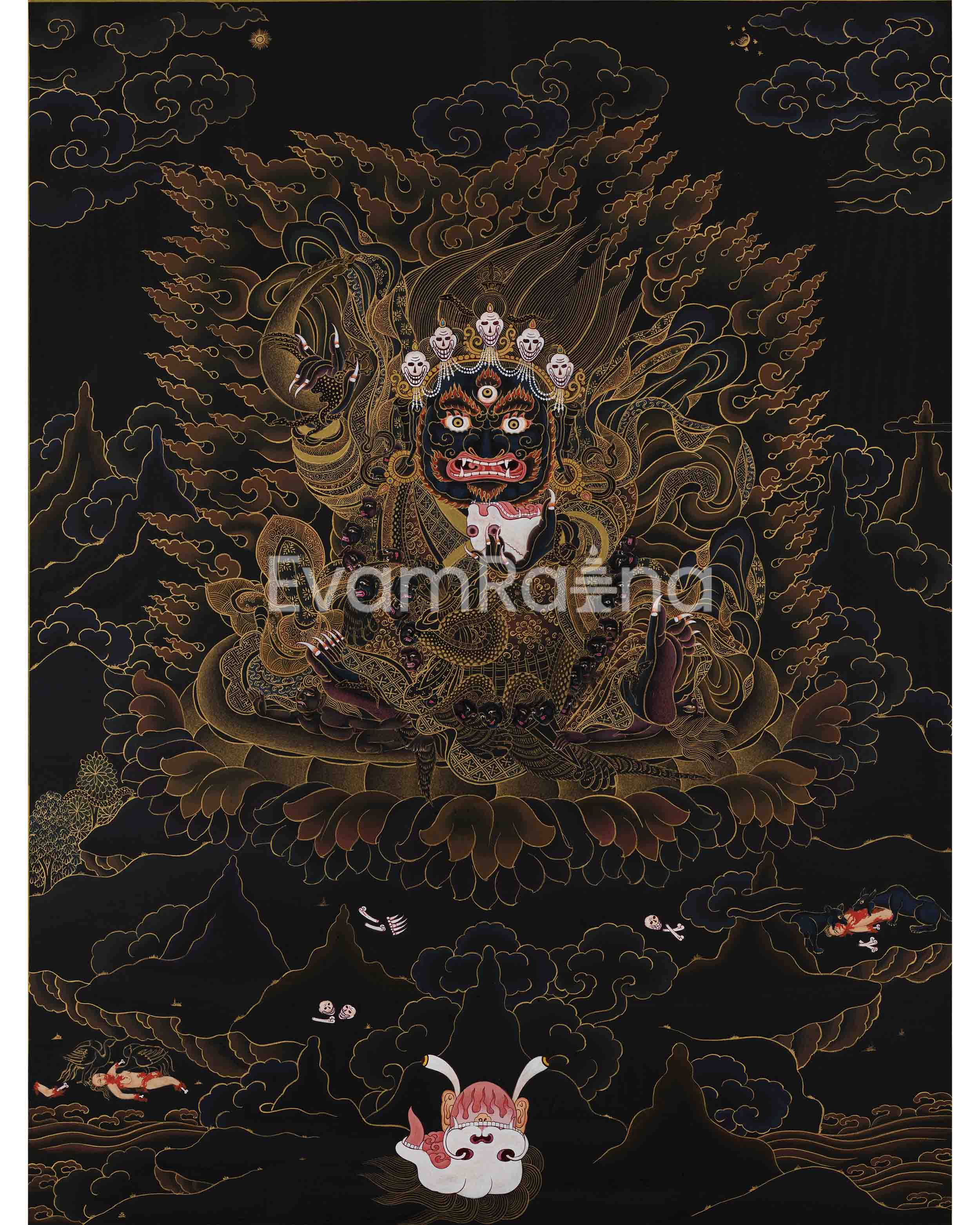 Mahakala Thangka Art