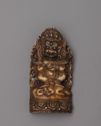 Authentic Mahakala Bone Stamp