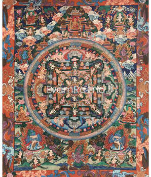 Mahakala Mandala Thangka
